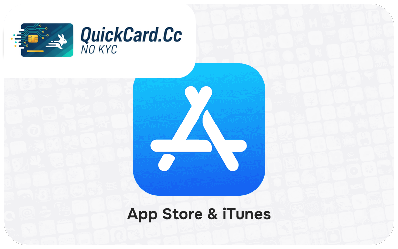 No-verification App Store card for anonymous Apple ID payments
